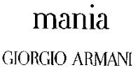 MANIA GIORGIO ARMANI
