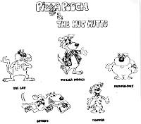 PIZZA POOCH PP & THE HUT MUTTS THE CAT PIZZA POOCH PUPPERONI SPEEDY PIZZA HUT TOPPER