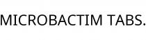 MICROBACTIM TABS.