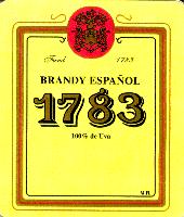 BRANDY ESPAÑOL 1783