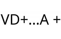 VD+...A +