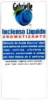 GABRIELLE INCIENSO LIQUIDO