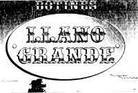 LLANO GRANDE