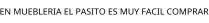 EN MUEBLERIA EL PASITO ES MUY FACIL COMPRAR