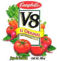 CAMPBELL'S V8 EL ORIGINAL