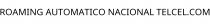 ROAMING AUTOMATICO NACIONAL TELCEL.COM