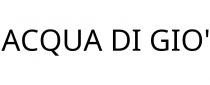 ACQUA DI GIO'