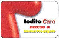 TODITO CARD ACCESO A INTERNET PRE-PAGADO
