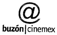 BUZON CINEMEX