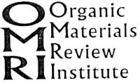 OMRI ORGANIC MATERIALS REVIEW INSTITUTE