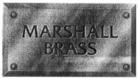MARSHALL BRASS