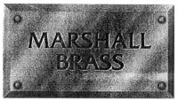 MARSHALL BRASS