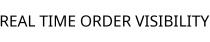 REAL TIME ORDER VISIBILITY