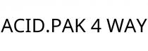 ACID.PAK 4 WAY