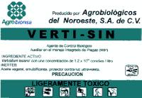 AGROBIONSA VERTI - SIN