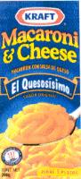 KRAFT MACARONI & CHEESE EL QUESOSISIMO