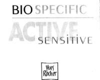 BIO SPECIFIC ACTIVE SENSITIVE YVES ROCHER