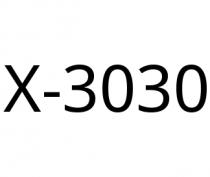 X-3030