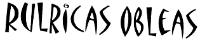RULRICAS OBLEAS
