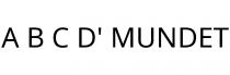 A B C D' MUNDET