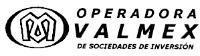 M OPERADORA VALMEX DE SOCIEDADES DE INVERSION
