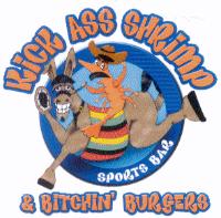 KICK ASS SHRIMP & BITCHIN' BURGERS SPORTS BAR