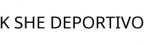 K SHE DEPORTIVO