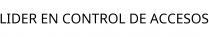 LIDER EN CONTROL DE ACCESOS