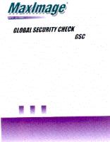 MAXIMAGE DATA SYSTEMS GLOBAL SECURITY CHECK GSC