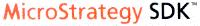 MICROSTRATEGY SDK