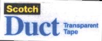 SCOTCH DUCT TRANSPARENT TAPE