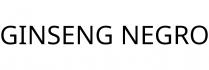 GINSENG NEGRO