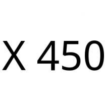 X 450