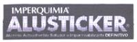 IMPERQUIMIA ALUSTICKER; ALUMINIO AUTOADHERIBLE SELLADOR E IMPERMEABILIZANTE DEFINITIVO