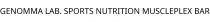 GENOMMA LAB. SPORTS NUTRITION MUSCLEPLEX BAR