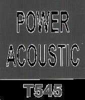 POWER ACOUSTIC T545