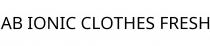 AB IONIC CLOTHES FRESH
