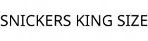 SNICKERS KING SIZE