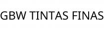 GBW TINTAS FINAS