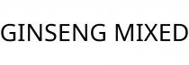 GINSENG MIXED