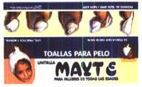 MAYTE PARA MUJERES DE TODAS LAS EDADES; LA TOALLA QUE HACIA FALTA; UTIL; PRACTICA Y BONITA.