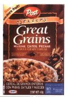 POST SELECTS GREAT GRAINS KRAFT