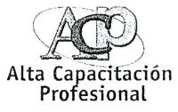 ACP ALTA CAPACITACIÓN PROFESIONAL
