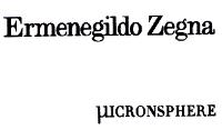 ERMENEGILDO ZEGNA MICRONSPHERE