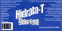 HIDRATA T; WATER 4 YOU