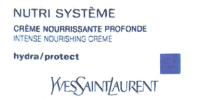 NUTRI SYSTEME YVES SAINT LAURENT