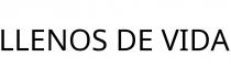 LLENOS DE VIDA