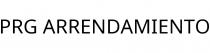 PRG ARRENDAMIENTO