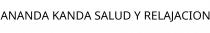 ANANDA KANDA SALUD Y RELAJACION