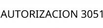 AUTORIZACION 3051